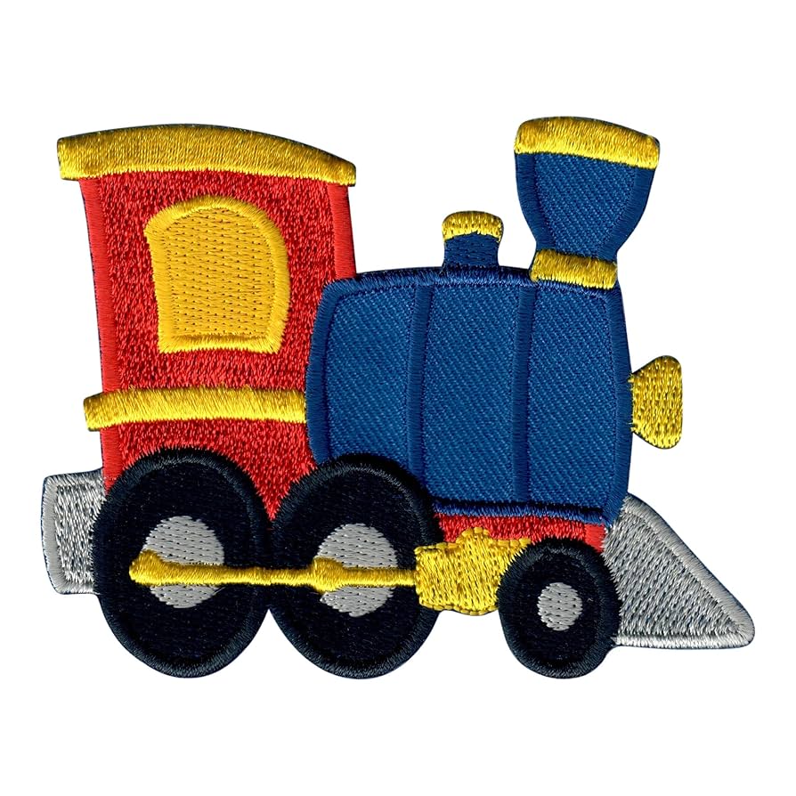 Amazon.com: PatchMommy Train Patch, Iron On/Sew On